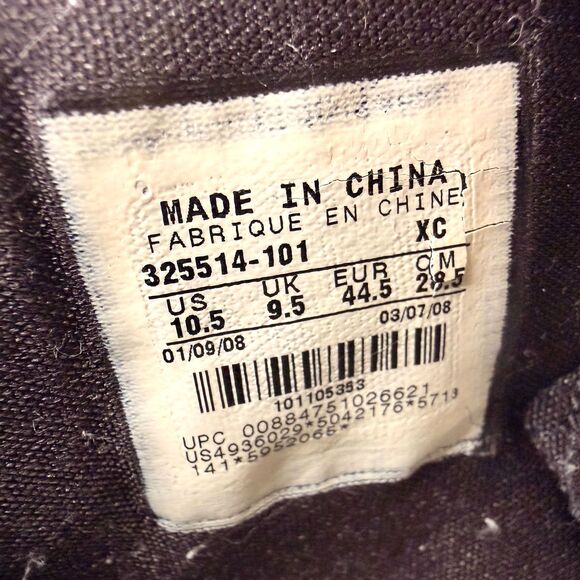 Nike Air Jordan 1 Retro Fathers Day Tweed 2008 Size 10.5 White 325514-101 - Picture 9 of 10